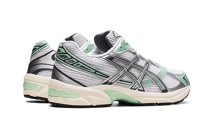 Buty Asics Gel-1130 Naked Sage Green - widok z przodu - Rozmiary EU