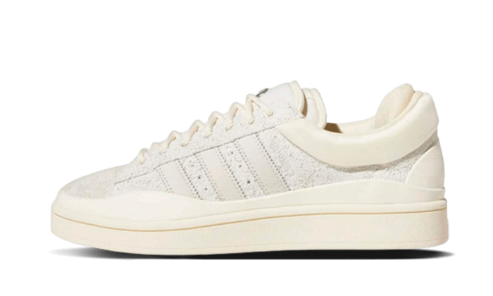 Yeezy Campus Bad Bunny Cloud White biały - widok główny z boku | Saturaise.com