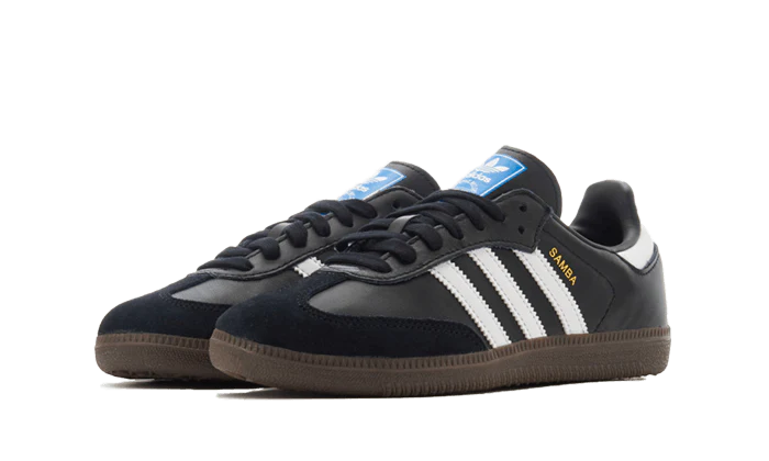 Adidas Adidas Samba OG Core Black czarny-biały - widok główny z boku | Saturaise.com