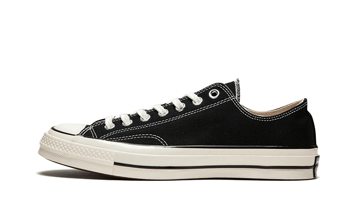 Converse Chuck Taylor All-Star 70 Ox Black White czarny-biały - widok główny z boku | Saturaise.com