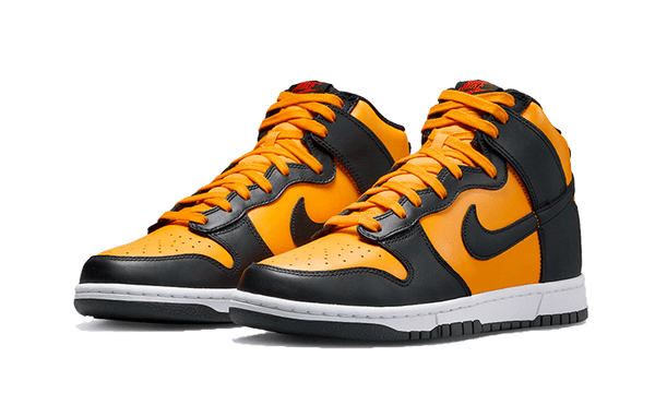 Dunk High Reverse Goldenrod - Kup oryginalne Dunk High Reverse Goldenrod - widok z drugiego boku - Sneakersy