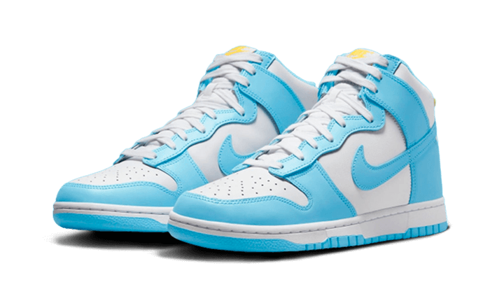 Kup oryginalne Dunk High Blue Chill - widok z drugiego boku - Sneakersy