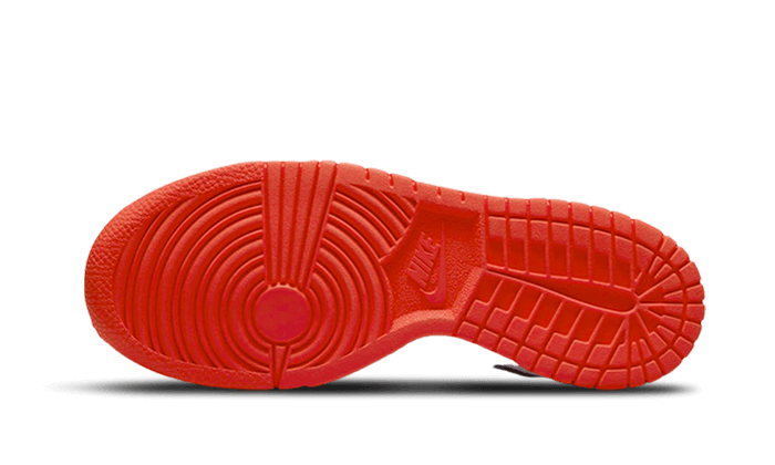 Buty Nike Dunk High White Picante Red - widok z przodu - Rozmiary EU