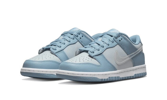 Kup oryginalne Dunk Low Clear Swoosh DH9765-401 - widok z drugiego boku - Sneakersy