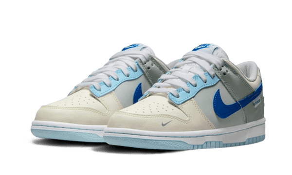 Dunk Low Ivory Hyper Royal - Kup oryginalne Dunk Low Ivory Hyper Royal FB1843-141 - widok z drugiego boku - Sneakersy