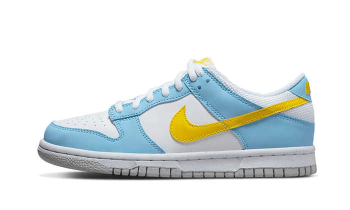 Nike Dunk Low Next Nature Homer Simpson biały-czerwony - widok główny z boku | Saturaise.com