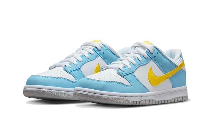 Kup oryginalne Dunk Low Next Nature Homer Simpson DX3382-400 - widok z drugiego boku - Sneakersy