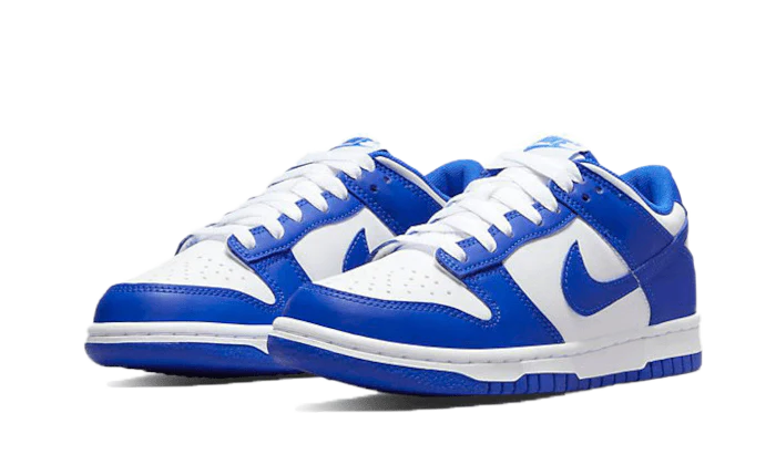 Kup oryginalne Dunk Low Racer Blue (GS) DV7067-400 - widok z drugiego boku - Sneakersy