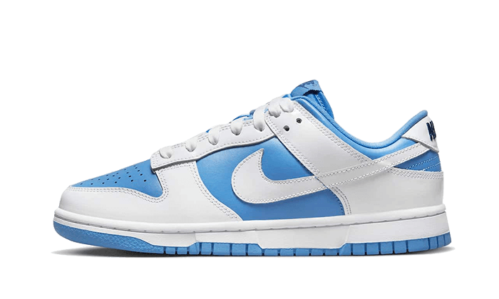 Nike Dunk Low Reverse UNC niebiesko-biały - widok główny z boku | Saturaise.com