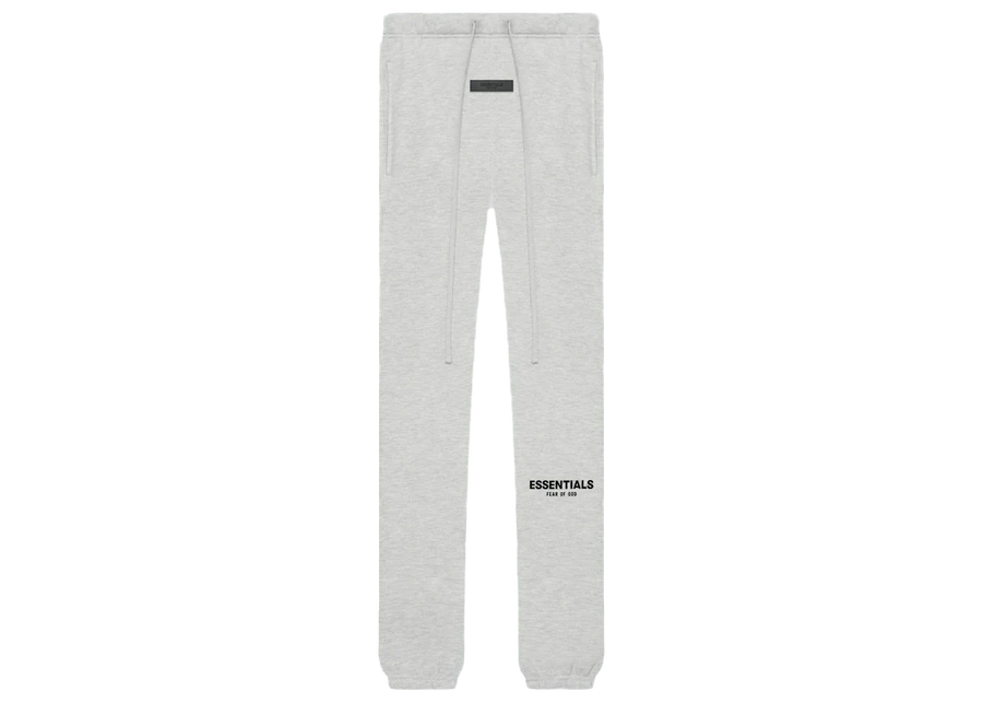 Fear Of God Fear of God Essentials Sweatpants Light Oatmeal SS22 - widok główny z boku - Streetwear