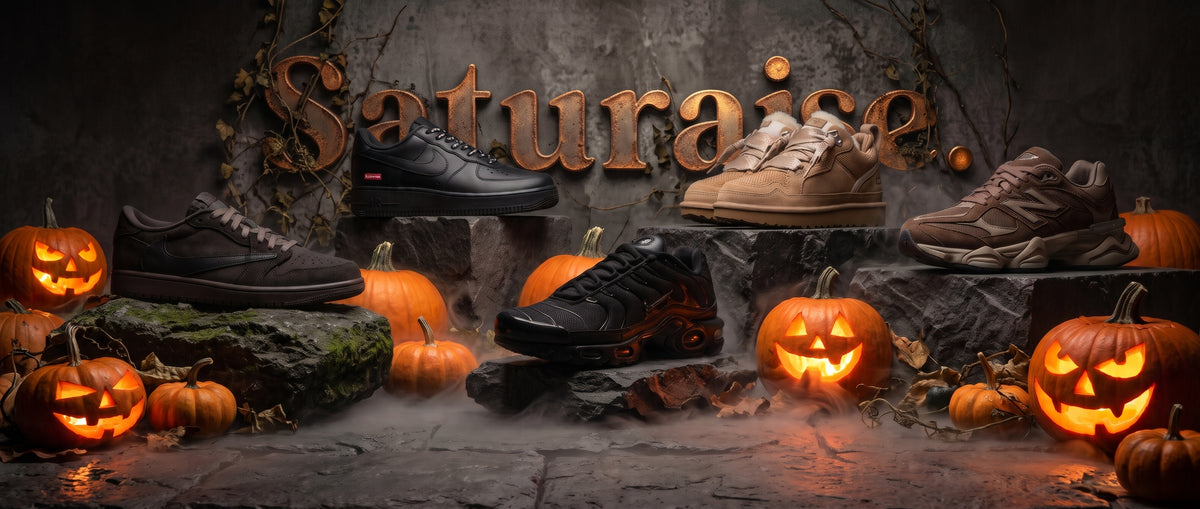 Halloweenowe okazje w Saturaise: sneakersy Nike i New Balance