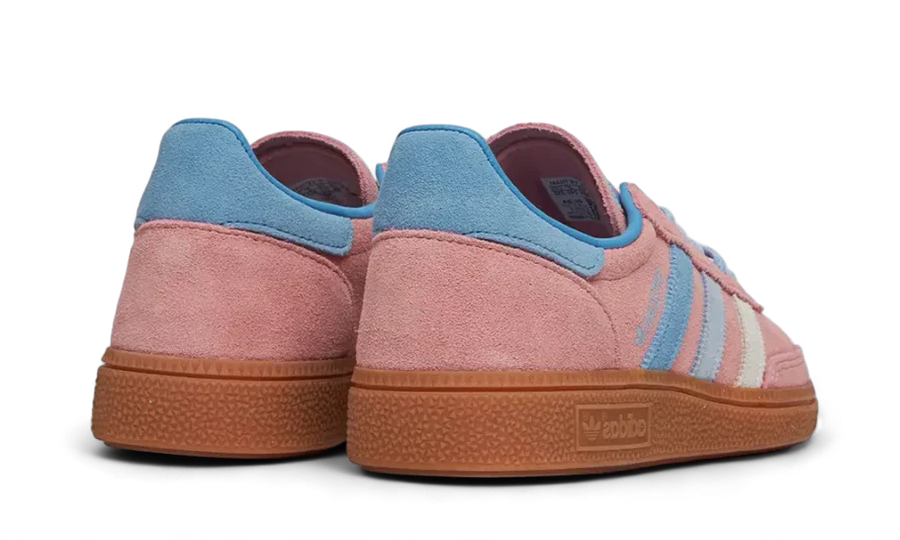 Buty Adidas Handball Spezial Semi Rose Spark - widok z przodu - Rozmiary EU
