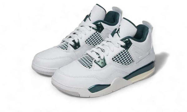 Air Jordan 4 Retro Oxidized Green Enfant (PS) - Kup oryginalne Air Jordan 4 Retro Oxidized Green Enfant (PS) - widok z drugiego boku - Sneakersy