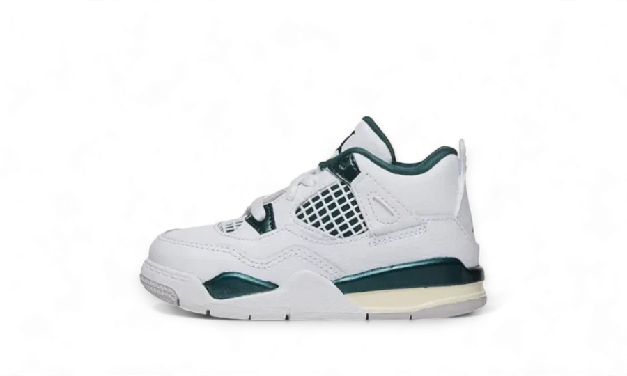 Air Jordan Air Jordan 4 Retro Oxidized Green Bébé (TD) biały-zielony - widok główny z boku | Saturaise.com