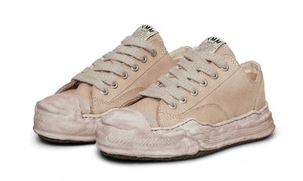Hank OG Sole Over-Dyed Canvas Low Brown - Kup oryginalne Hank OG Sole Over-Dyed Canvas Low Brown - widok z drugiego boku - Sneakersy