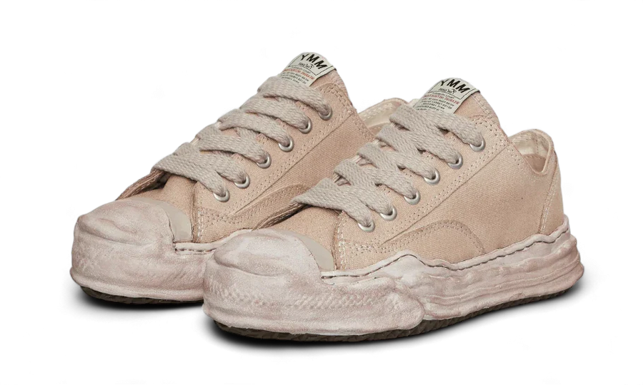 Kup oryginalne Hank OG Sole Over-Dyed Canvas Low Brown - widok z drugiego boku - Sneakersy