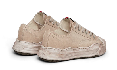 Buty Saturaise Hank OG Sole Over-Dyed Canvas Low Brown - widok z przodu - Rozmiary EU
