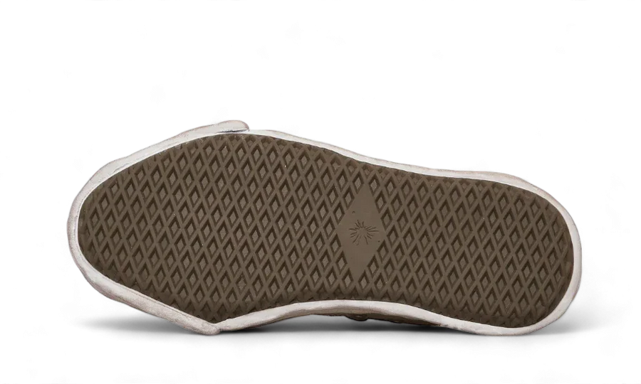100% Oryginalne Hank OG Sole Over-Dyed Canvas Low Brown - widok z tyłu - 2950.00 PLN