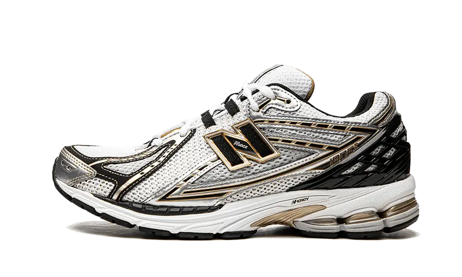 New Balance 1906R White Gold biały-granatowy - widok główny z boku | Saturaise.com