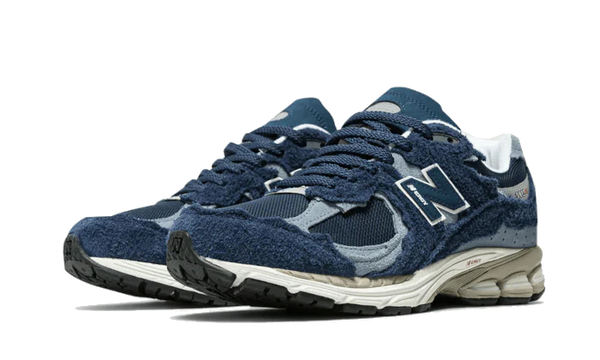 New Balance 2002R Protection Pack Navy Grey - Kup oryginalne New Balance 2002R Protection Pack Navy Grey - widok z drugiego boku - Sneakersy