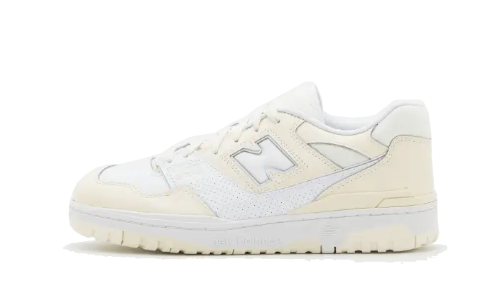 New Balance 550 Cream White biały-beżowy - widok główny z boku | Saturaise.com