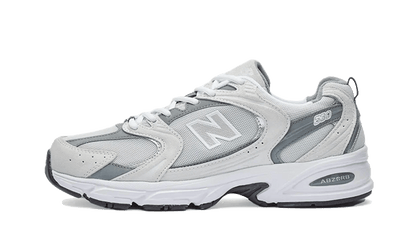 New Balance 530 Grey Matter Harbor szary-srebrny - widok główny z boku | Saturaise.com