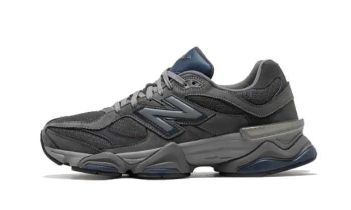 New Balance 9060 Grey Blue niebieski-szary - widok główny z boku | Saturaise.com
