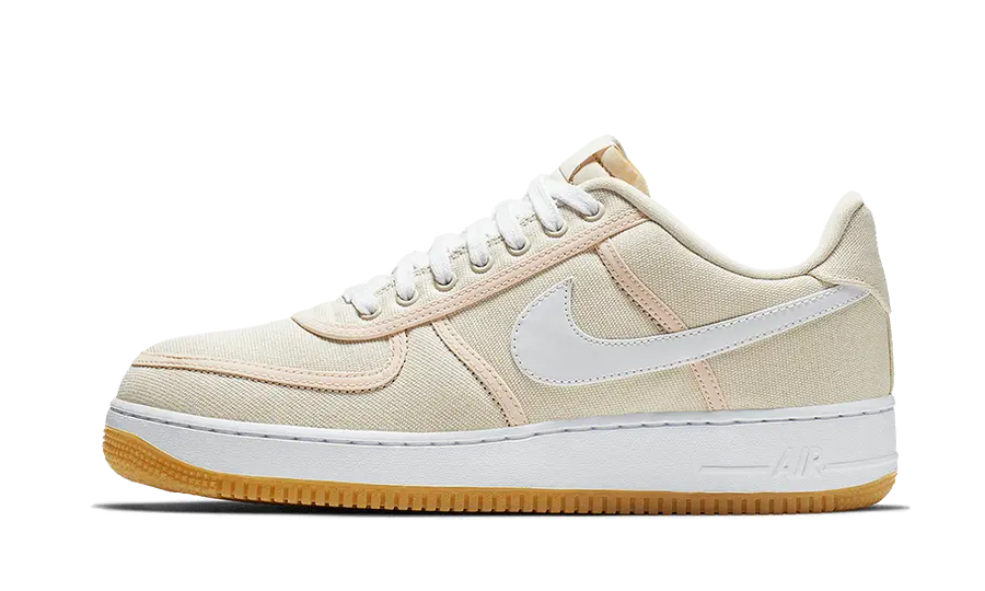 Nike Air Force 1 Low Premium Light Cream Gum biały-brązowy - widok główny z boku | Saturaise.com