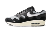 Yeezy Air Max 1 Patta Black Grey (Special Box + Bracelet) czarny-biały - widok główny z boku | Saturaise.com