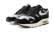 Kup oryginalne Air Max 1 Patta Black Grey (Special Box + Bracelet) DQ0299-001 - widok z drugiego boku - Sneakersy