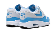Buty Nike Air Max 1 White University Blue - widok z przodu - Rozmiary EU