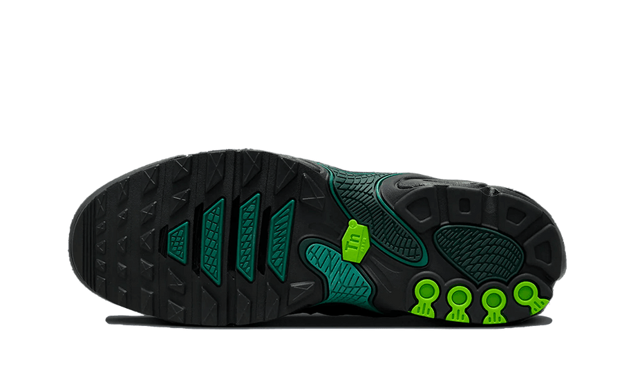 Buty Nike Air Max Plus Drift Black Volt - widok z przodu - Rozmiary EU