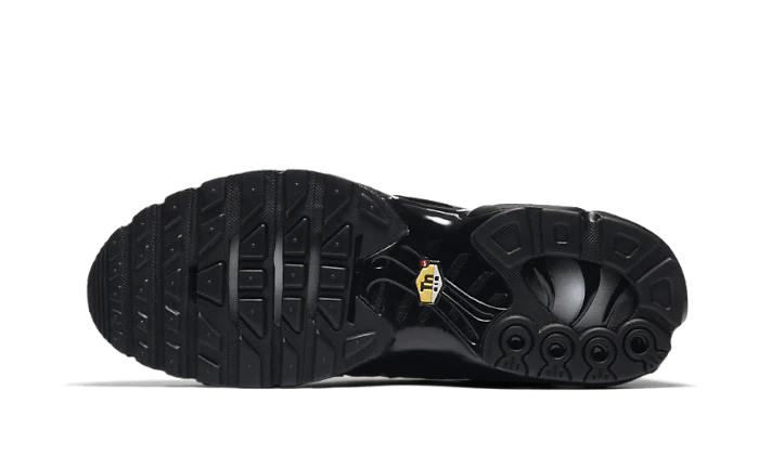 100% Oryginalne Air Max Plus Triple Black - widok z tyłu - 1215.00 PLN