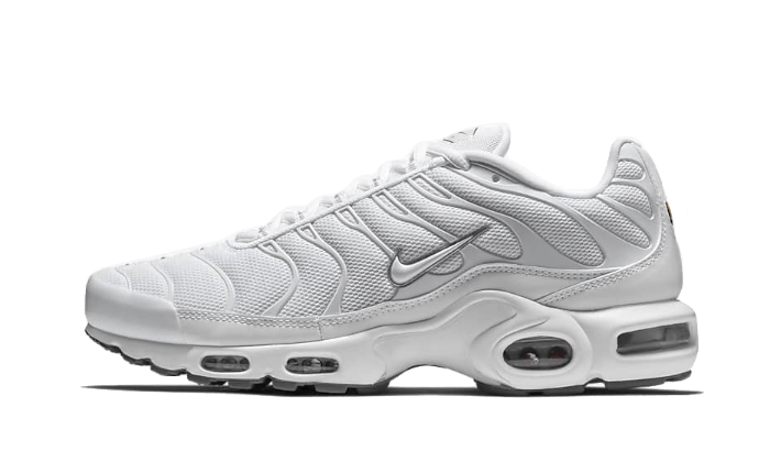 Nike Nike Air Max Plus White czarny-biały - widok główny z boku | Saturaise.com