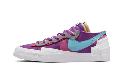 Blazer Low Sacai Kaws Purple Dusk - widok główny z boku - Kolekcjonerska figurka