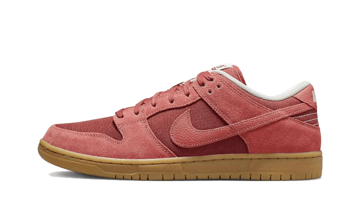 Nike Dunk Low Adobe czerwony - widok główny z boku | Saturaise.com