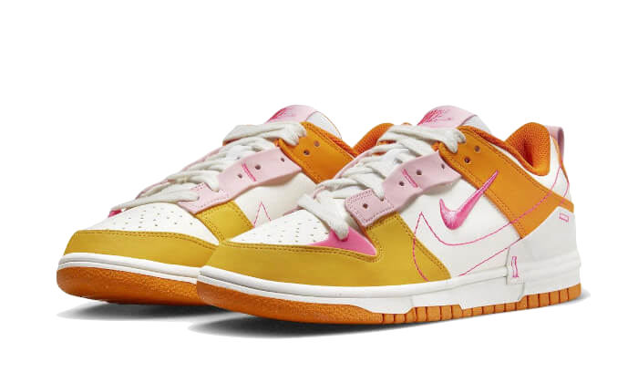 Kup oryginalne Dunk Low Disrupt 2 Sunrise DX2676-100 - widok z drugiego boku - Sneakersy