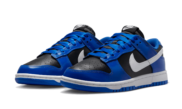 Kup oryginalne Dunk Low Essential Game Royal DQ7576-400 - widok z drugiego boku - Sneakersy