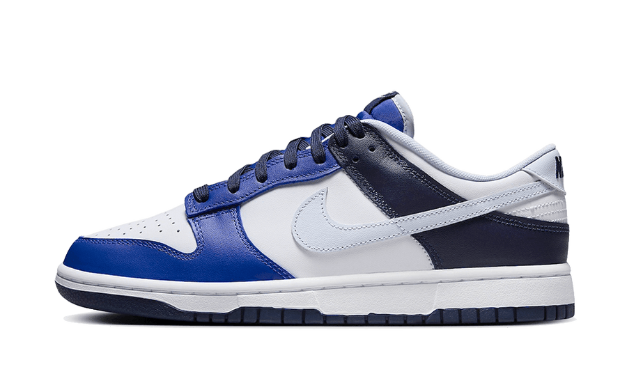 Nike Dunk Low Game Royal Navy czarno-niebieski - widok główny z boku | Saturaise.com