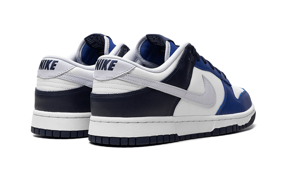 Buty Nike Dunk Low Game Royal Navy - widok z przodu - Rozmiary EU
