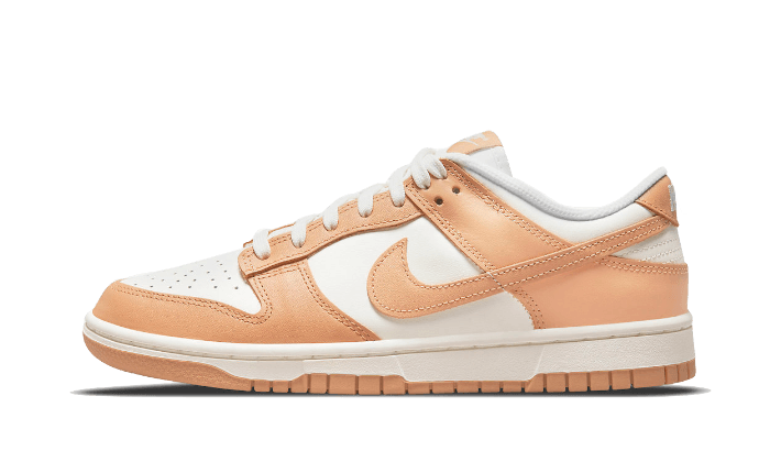 Nike Dunk Low Harvest Moon biały-czerwony - widok główny z boku | Saturaise.com