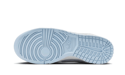 Buty Nike Dunk Low Light Armory Blue Photon Dust - widok z przodu - Rozmiary EU