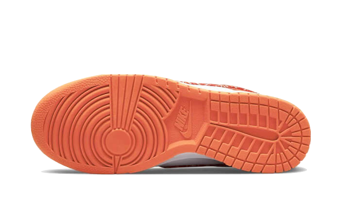 Buty Nike Dunk Low Essential Paisley Pack Orange - widok z przodu - Rozmiary EU