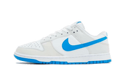 Nike Dunk Low Retro Photo Blue biały-niebieski - widok główny z boku | Saturaise.com