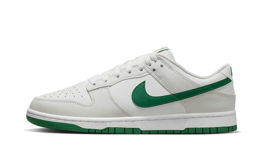 Nike Nike Dunk Low Retro Summit White Malachite biały - widok główny z boku | Saturaise.com