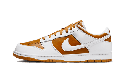 Nike Dunk Low Reverse Curry biały-czerwony - widok główny z boku | Saturaise.com