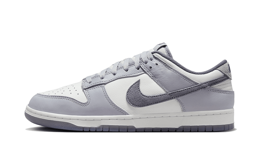 Nike Dunk Low SE Light Carbon biały-szary - widok główny z boku | Saturaise.com