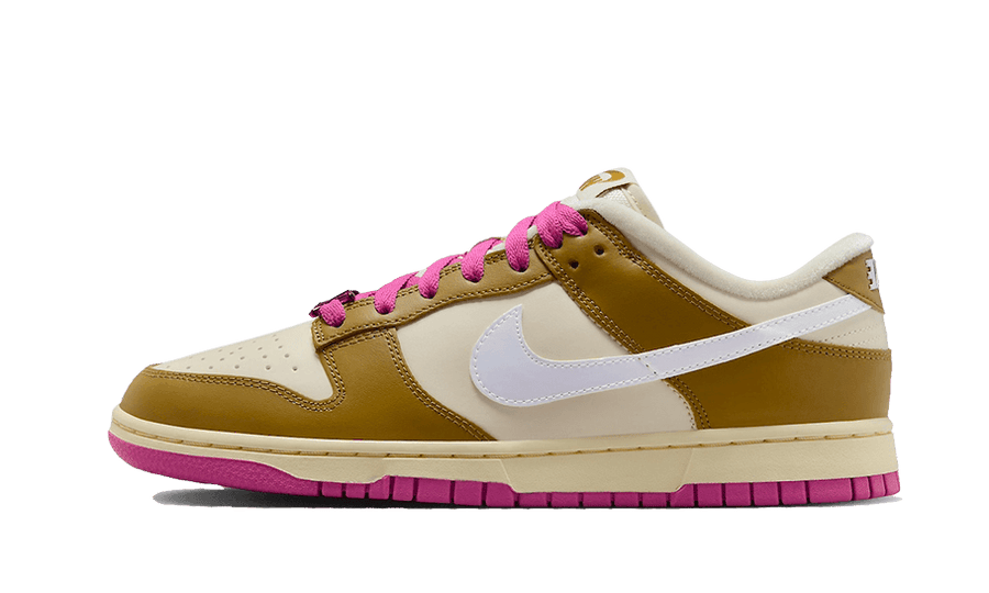 Nike Dunk Low SE Bronzine Pink różowy-pomarańczowy - widok główny z boku | Saturaise.com