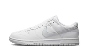 Nike Dunk Low Retro White Pure Platinum biały - widok główny z boku | Saturaise.com