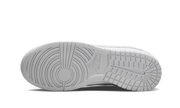 Buty Nike Dunk Low Retro White Pure Platinum - widok z przodu - Rozmiary EU